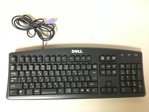 A422　DELL　デル　キーボード　SK-8110　有線　PS2　動作未確認　現状品