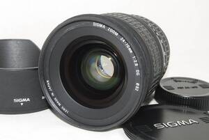 ★現状品★SIGMA AF 24-70mm F2.8 EX DG シグマSAマウント フード付き♪