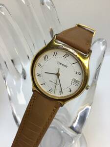 【TISSOT】STYLIST メンズ腕時計　中古品　稼動品　電池交換済　3-91 sh