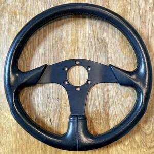 MOMO Panther Leather Steering wheel モモ パンサー レザーステアリング ハンドル φ36cm イタリア製 1994年3月製造