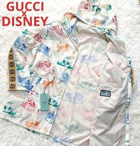 GUCCI グッチ DISNEY ディズニー コラボレーション コラボ ナイロン ジャケット パーカー GG柄 ミッキー ウインドブレーカー メンズ