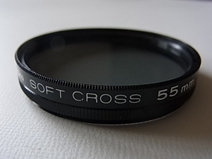 送料120円～　Kenko　ケンコー　SOFT　CROSS　55mm　管理no.1