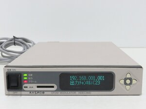 80☆MASPRO マスプロ デジ放送用OFDM変調器 MODULATOR HDEC3MD◆1213-478