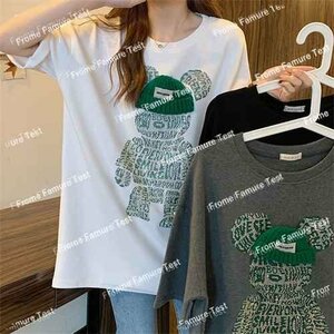 Tシャツ レディース ファッション L ブラック