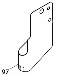 マキタ makita 高圧 釘打機 AN900HX 用 カバー 413142-5 釘打ち機 釘打機 部品 パーツ 修理 高圧 釘打 大工 造作 内装 建設 リフォーム