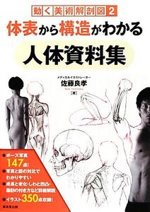 体表から構造がわかる人体資料集(2) 動く美術解剖図/佐藤良孝【著】