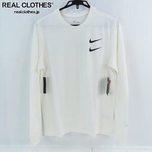 ☆【未使用】NIKE/ナイキ AS M NSW SWSH LS TEE WHITE 20SP-S ナイキ スウッシュ L/S Tシャツ CK2260-100 L /UPK