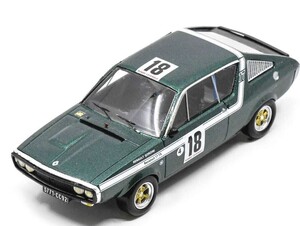 【スパーク】 1/43 ルノー 17 No.18 Ronde Covenole 1972Jean-Pierre Nicolas [SF256]★未開封新品！