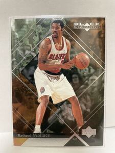 NBAカード　ラシード・ウォーレス　RASHEED WALLACE BLACK DIAMOND UPPER DECK 2000 【ブレイザーズ時代】