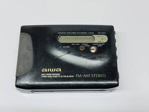 AIWA カセットプレイヤー HS-RX727 未チェック 現状品 管理番号01227