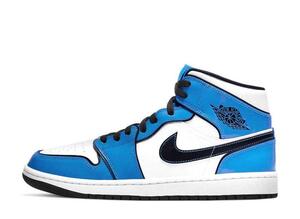 Nike Air Jordan 1 Mid SE "Signal Blue" 26cm DD6834-402