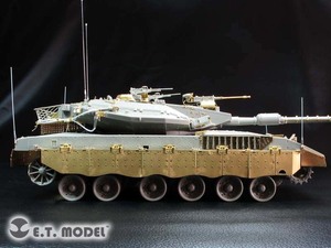 ◆◇E.T.MODEL【E35-206】IDF メルカバMk.3 BAZ サイドスカート(モンモデルTS-005用) ◇◆　