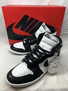 ■未使用 NIKE AIR JORDAN 1 HIGH 85 Black White AJ1 ナイキ エアジョーダン1 ブラック ホワイト BQ4422-001 28.5cm ●240218