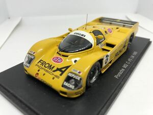 1/43 Spark フロムA ポルシェ 962C #5 H.グロース-中谷明彦-サレル・ヴァン・デ・マーウェ Le Mans 1989 難あり