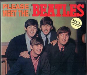 4CD ゴールドCD【 PLEASE MEET THE BEATLES（EU 2012年製）スリップケース付】Beatles ビートルズ