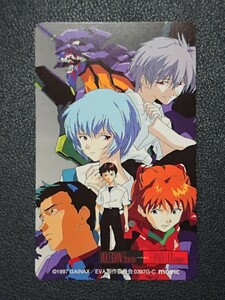 テレホンカード テレカ 劇場版エヴァンゲリオンEVANGELION 集合絵 GAINAX