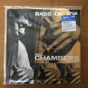 BASS ON TOP / PAUL CHAMBERS　　 Blue Note BST-81569 　TONE POET 未開封品