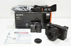 ★極美品！SONY ソニー α7 ILCE-7CL ズームレンズキット SEL2860 FE 28-60mm F4-5.6 デジタル一眼 カメラ 元箱付！★