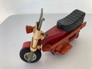 当時物 TONKA バイク/全長16cm トンカ 日本製 アンティーク 二輪車☆中古