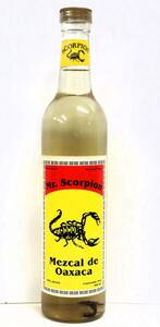 ◎未開栓◎Mr.Scorpion スコーピオン Mezcal de Oaxaca メスカル オアハカ さそり入り 蠍 500ml 40%◎00