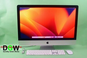 美品3! MNEA2J/A 2017 iMac Retina 5K 27” Core i7 Quad-Core 4.2GHz 32GB 1.03TB-Fusion US-Key OS13.6.7 Ventura Radeon