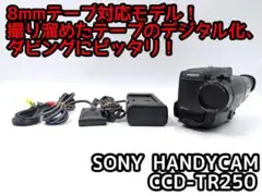 8mmテープのダビングに！ SONY ビデオカメラ CCD-TR250