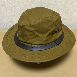 未使用 XLサイズ USA製 FILSON フィルソン TIN PACKER HAT ティンクロス パッカーハット 帽子アウトドア ワックスコットン アメリカ製 新品