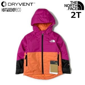 売切り【正規新品】THE NORTH FACE KID FREEDOM INSULATED JACKET ダウンジャケット US限定 キッズ 子供服 撥水 防寒(2T)ピンク 240517-15