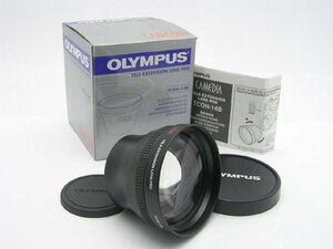 ★ハローカメラ★1円スタート★3745 OLYMPUS CAMEDIA TCON-14B TELE EXTENSION LENS PRO 箱.説明書付 即決有り