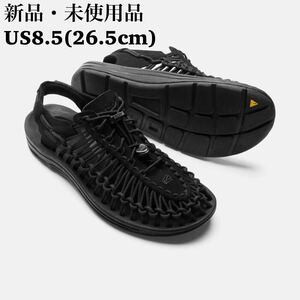 KEEN キーン UNEEK ユニーク メンズ サンダル ブラック US8.5