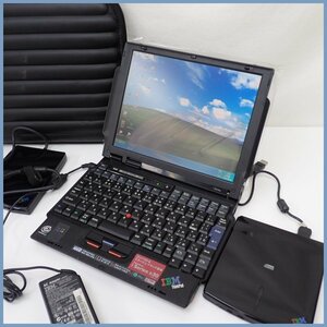 ★Lenovo/レノボ ThinkPad i series S30 2639-43J/WinXP/Mobile PentiumIII 600MHz/HDD20GB/メモリ128MB/10.4型/付属品あり&1658800010