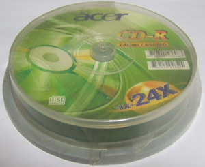 acer CD-R 10枚()。