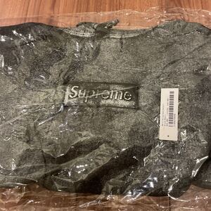 新品/即日発送/国内正規/ Sサイズ Supreme MM6 Maison Margiela Foil Box Logo Hooded Sweatshirt BLACK シュプリーム