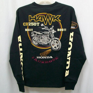 ホンダ×ジャックローズ HONDA×JACK ROSE CB250T HAWKロンT 533500 ブラック XL アメカジ バイク 旧車