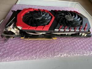 ■【中古】本体のみ　MSI　グラフィックボード　NVIDIA GeForce GTX 1080 GAMING X 8G ■