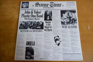 F4-167＜2枚組LP/UK盤＞John & Yoko , Plastic Ono Band / Some Time In New York City