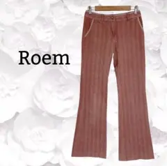 『Roem』コーデュロイ パンツ/ボトムス【F】ピンク 系 韓国製 秋冬