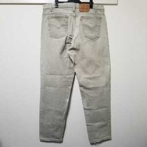 リーバイス 550 USA製 オレンジタブ W38 ジーンズ LEVIS グレー メンズ ジッパーフライ デニム パンツ リラックスフィット 03J1503mel