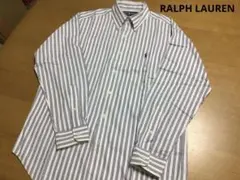 RALPH LAUREN  ラルフローレン　ストライプBDシャツ　M