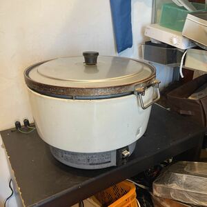 パロマ ガス炊飯器 PR-81DSS 都市ガス用 13A 炊飯器 厨房 業務用 2013年