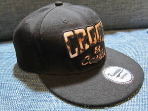 crooks & castles　キャップ　帽子　ヒョウ柄　アニマル　総柄　柄　黒　snapback　