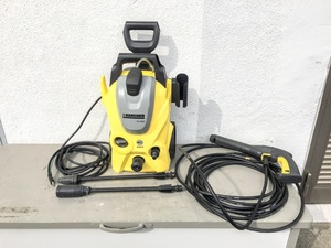 中古品 KARCHER ケルヒャー 家庭用高圧洗浄機 K3 サイレント