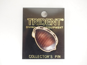 未使用・展示品 TRIDENT ピンバッチ [KB43805]