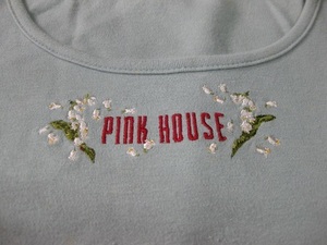 PINK HOUSE　ピンクハウス半袖トップス　インゲボルグ　かねこいさお　日本製