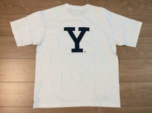 超美品両面プリント★A.G.SPALDING & BROS.の公式ライセンス『YALEカレッジロゴTシャツ』肉厚ヘビーウェイトコットン★安心の日本製