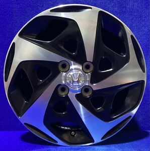 ホンダ JH1JH2 N-WGN カスタム＊15インチ＊純正ホイール＊15x4.5J/オフセット+45/PCD100-4H＊単品1本【1/4】