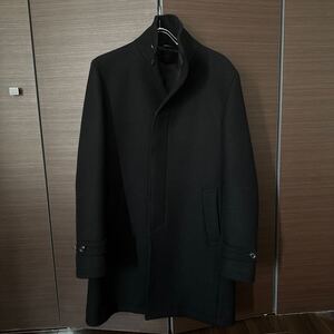 JUNHASHIMOTO ジュンハシモト STAND COLLAR COAT カシミヤスタンドカラーコート 1012120004