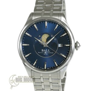 【国内正規】ボール・ウォッチ BALL WATCH トレインマスター ムーンフェイズ NM3082D-SJ-BE 自動巻 SS ブルー