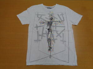 激レア! 2008 Andy Warhol Factory×Levi’s×Damien HirstのアートTシャツ ガイコツプリント SIZE M WHITE