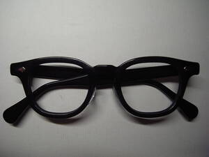 超希少サイズ ヴィンテージ 50s-60s TART OPTICAL ARNEL Black 44-20 アーネル AMERICAN OPTICAL ジョニー・デップ ブラッド・ピット